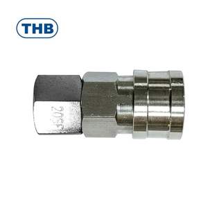 Raccord rapide pneumatique en acier inoxydable THB haute pression à déconnexion rapide pour compresseur d'air Modèle S14 SM SH SP SF - Product Image 5
