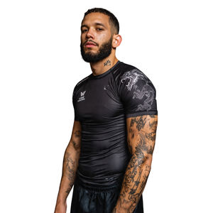 Maillot de compression sublimé pour homme, sous-vêtement technique OEM, t-shirt d'entraînement imprimé pour homme - Product Image 6