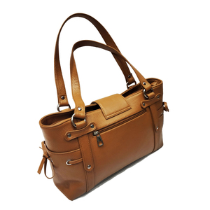 Nouveau design Sac à main en cuir pour femme, réglable, respirant, avec fermeture éclair, bandoulière décontractée, sacs à main en cuir imperméables - Product Image 3