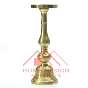 Holder for Table Top Classic Design Tall <b>Candle</b> Stands Gold & Silver for Home Hotels & Office Decoration Best Seller - Product Image 6