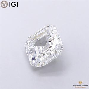 Diamante Cultivado en Laboratorio CVD de 1.01 Quilates, Corte Asscher, con Certificado IGI, Color D, Claridad VS1, para Anillo Solitario Moderno Personalizado - Product Image 6