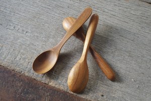 Cuchara de madera de bambú para té y café, utensilio de mesa, la más vendida, cuchara pequeña de madera de madera noble, fabricante de utensilios de madera. - Product Image 5