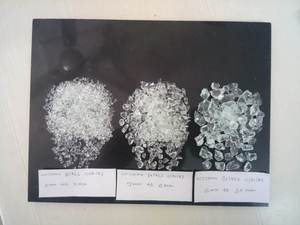 Agregado de Vidrio Reciclado, Fragmentos de Vidrio Marrón Triturado y Piedras - Ecológico para Jardín y Parque - Product Image 4