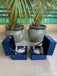 Indian German Crystal Peacock Diya <b>Tealight</b> Candle <b>Holder</b> Eco-Friendly Durable Luxury Box Home Decor Wedding Christmas Festive - Product Image 4