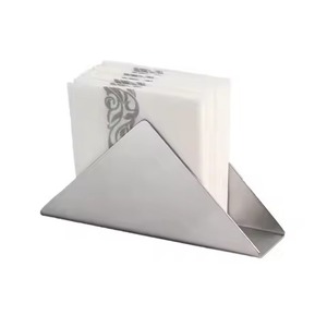 High Quality Modern Metal Napkin Stand & <b>Organizer</b> for Dining Table Kitchen Home Office & Restaurant Use - Product Image 1