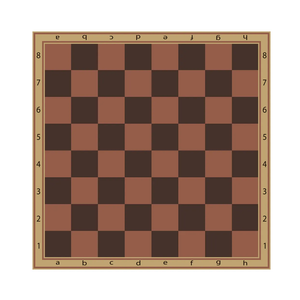 Échiquier éducatif pour enfants avec coordonnées |   Tapis d'échecs à grands caractères, facile à lire |   Jeu d'échecs portable pour l'apprentissage, intérieur/extérieur - Product Image 5