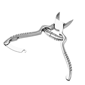 Ensemble professionnel de coupe-ongles incurvés en acier inoxydable à large ouverture pour les soins des bébés, la beauté, le nail art et la manucure - Product Image 1