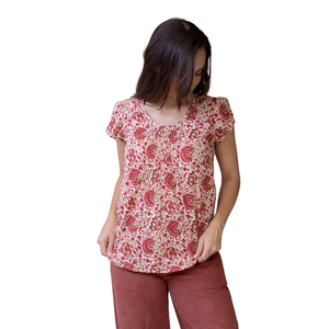 Camisa Estampada para Mujer, Blusa Informal de Corte Holgado para la Colección de Moda Diaria - Product Image 4