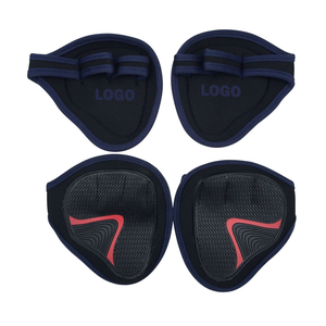 Custom Logo Weightlifting Grip Pad Men Women Gym Deadlift Training Anti Slip Pads Supplier - Product Image 3
