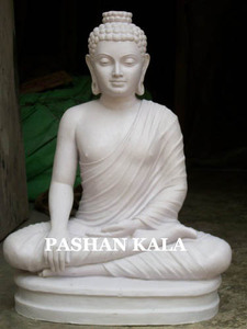 God Buddha Marble Sculpture - Product Image 3