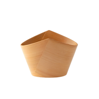 Seau à glace en bois de cèdre naturel Kurikyu, artisanat traditionnel japonais Magewappa, refroidisseur de vin et de boissons fait à la main pour 1 ou 2 bouteilles