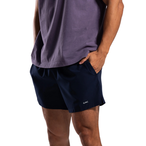 Shorts de course Bermuda pour hommes, bleu marine, taille XL, légers, séchage rapide, respirants, pour le sport, la gym, l'entraînement, les loisirs, avec poches - Product Image 6