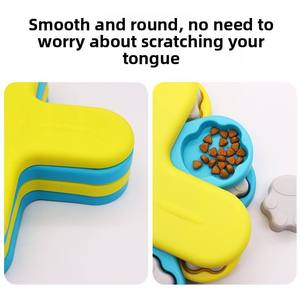 Gamelle anti-glouton pour animaux de compagnie, plateau d'alimentation rotatif avec nourriture cachée, jouet d'intelligence pour l'entraînement IQ, fournitures pour animaux - Product Image 6