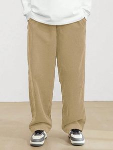 Men's Premium Relaxed Fit Stretchable & Comfortable Loose Fit <b>Trouser</b> | Flexible <b>Elastic</b> <b>Waist</b> with Drawstring Lower for Man - Product Image 3
