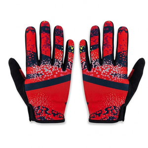 Guantes de Ciclismo de Pantalla Táctil Completos Personalizados de Alta Calidad Sports Corner, de Algodón/Cuero PU para Ciclismo de Carreras - Product Image 4