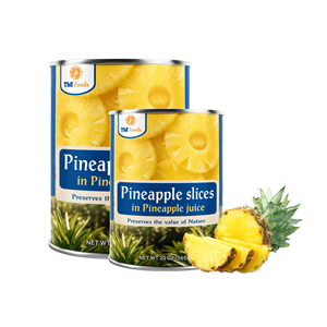 Big Sale Top Selling Vietnam Factory Deeply Sweet Canned <b>Pineapple</b> in <b>Pineapple</b> Juice Customized Packaging - Product Image 1