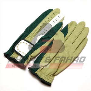 Gants de golf personnalisés avec logo pour hommes, en cuir souple, lavables, pour usage extérieur, pour adultes et gants de golf vierges - Product Image 1