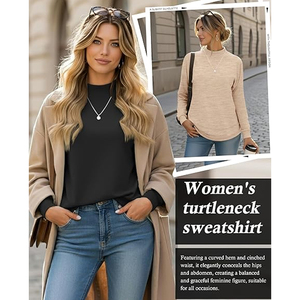 Sudadera de estilo nuevo, corte ajustado, para mujer, personalizable, estilo casual, streetwear, en grandes cantidades - Product Image 5