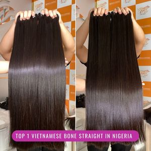 Paquetes de Cabello Humano Liso Vietnamita, Cabello Virgen de Donante Estándar Superior, Precio al por Mayor - Product Image 3