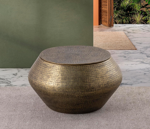 La última mesa de centro de Metal de hierro de lujo Vintage con nuevo diseño elegante y elegante mesa de consola central para la sala de estar del hogar - Product Image 1