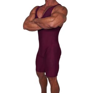 ชุดซิงเกิลต์นักมวยปล้ำชายแบบกันน้ำ ดีไซน์สั่งทำได้ พิมพ์ลายแบบซับลิเมชั่น สำหรับฝึกซ้อมกลางแจ้ง - Product Image 4