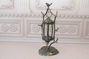 Farol Metálico de Primera Calidad con Soporte de Hierro Resistente para Decoración de Hogar de Lujo e Iluminación Ambiental - Product Image 3