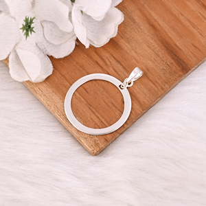 Colgante Circular de Plata 925 para Mujer, Joyería Fina al por Mayor - Product Image 4