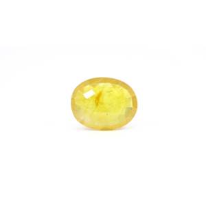 10.8 Carat Loose Yellow Sapphire Gemstone for Fine Jewelry 10x12mm - Product Image 2