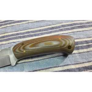 Couteaux de chasse prêts pour l'extérieur, lame fixe en acier inoxydable, bord droit, manche en micarta pour la pêche, le camping, la randonnée, ODM - Product Image 5