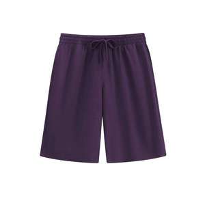 Shorts 100% coton avec logo personnalisé, respirants, taille mi-haute, cordon de serrage, shorts de sport pour hommes, shorts de qualité supérieure - Product Image 1