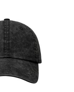 Casquette de baseball en coton noir délavé, unie, réglable, unisexe, décontractée, respirante, confortable, qualité supérieure - Product Image 4