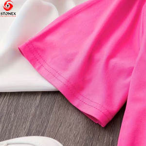 T-shirts courts personnalisés en coton respirant et écologique à col rond pour femmes - Vente en gros de t-shirts à manches courtes de haute qualité - Product Image 5