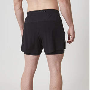Shorts de sport pour hommes grande taille, style nouveau, double couche, pour la course à pied et la musculation, haute qualité, bon prix. - Product Image 2