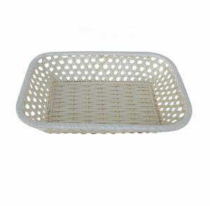 Wholesale Eco-Friendly Handmade Bamboo Fruit and <b>Bread</b> Storage <b>Baskets</b> with Handles Colorful Daily Kitchen Use for Food Storage - Product Image 4