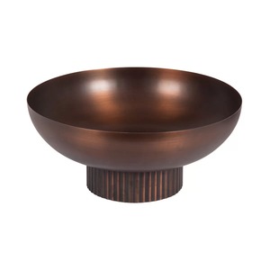 Bandeja de Servir de Metal, Plato Decorativo de Aluminio Pulido para Frutas, Ideal para Decoración de Mesa en Bodas y Fiestas - Product Image 6