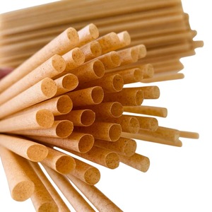 Eco-friendly Biodegradable Sugarcane <b>Disposable</b> Straight Straws 210mm - Product Image 2