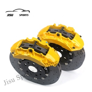 Kit de disco de cerámica de carbono, pinzas de freno de 6 pistones, freno V6 de 355-380mm para Porsche <span class=keywords><strong>Tycan</strong></span> 971 911 718 Cayenne Lamborghini Panamera - Product Image 5