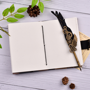 Journal artisanal Enchanted Fairy |   Carnet d'art fantastique A5 avec cadenas vintage |   Journal en papier fait main de 100 pages pour écrire, cadeau - Product Image 3