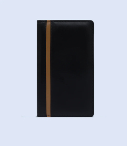 Tarjetero de Diseño de Alta Gama para Hombre, Cuero Genuino, Plegable, Protección RFID, Logotipo Personalizado, Calidad Premium, OEM, Poliéster - Product Image 3
