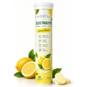 Tabletas efervescentes de electrolitos refrescantes, paquete de 20, para una preparación conveniente de bebidas y para la hidratación diaria y su apoyo. - Product Image 2