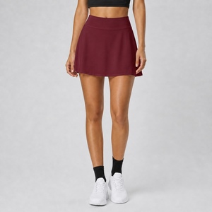 Custom Logo Women High Waist Tennis <b>Skirt</b> White Pleated Athletic Golf <b>Skirt</b> Quick Dry Workout Sports <b>Skirt</b> with Built In Shorts - Product Image 6