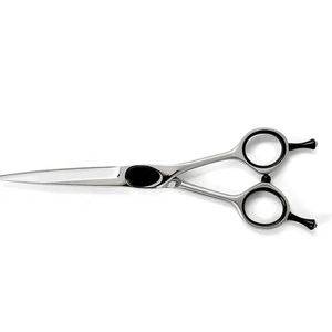 Ciseaux de coiffure professionnels en acier inoxydable de 6 pouces de haute qualité, marque privée, pour la coupe de cheveux, vente en gros - Product Image 1