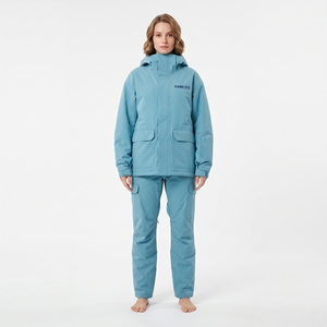 Traje de Esquí Impermeable para Hombre Hawk Eye -Tex con Cremallera, Chaqueta con Capucha y Pantalones, Aislamiento Sintético, Cortavientos, Transpirable, para Invierno - Product Image 1