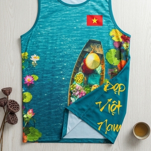 Custom Runner Tank Top OEM ODM Wholesale Quick Dry <b>Running</b> <b>Singlet</b> Manufacturer - Product Image 3