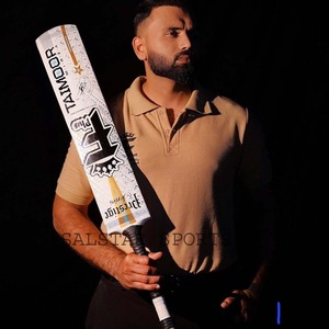 OEM Tapeball Coconut Top Quality F Plus Tamoor Mirza Players Editions Top Trending Cricket Bat For Big Sixes Lightweight Factory - Product Image 2
