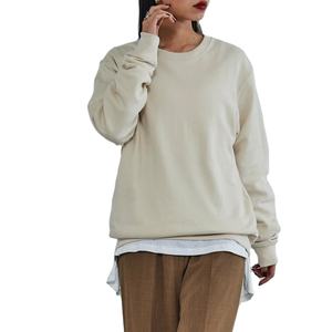 Sudaderas de Mujer de Alta Calidad OEM, Último Modelo Holgado, Sudadera con Logotipo Personalizado Estampado para Mujer, Precio Económico, Tendencia - Product Image 1