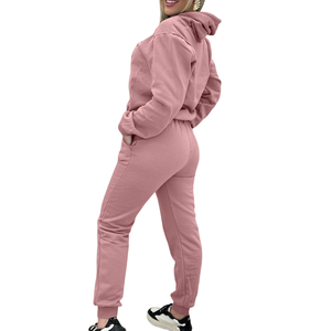 Conjuntos deportivos casuales con costuras a la moda para mujer, con estampado personalizado, mangas largas, ropa de calle para mujer - Product Image 4