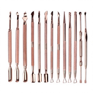 Dual-Function Double-Ended Anti-Rust Stainless Steel Nail Groomer Tool Eco-Friendly Precise Cuticle Pusher for Nail Care - Product Image 5