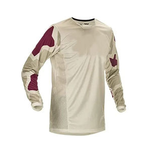 เสื้อแข่งกีฬาแห้งเร็วขายดี คุณภาพสูง สำหรับ BMX DH MX ATV ปั่นจักรยาน แข่งรถ ระบายอากาศได้ดี มีไซส์ใหญ่ เสื้อแข่งมอเตอร์ครอส - Product Image 1