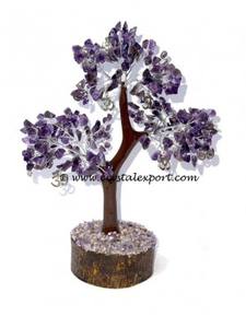 Venta al por mayor 300 cuentas de árbol de amatista curativa de alta calidad estilo Feng Shui piedras preciosas de cristal Natural piedras suerte dinero Om encanto - Product Image 5